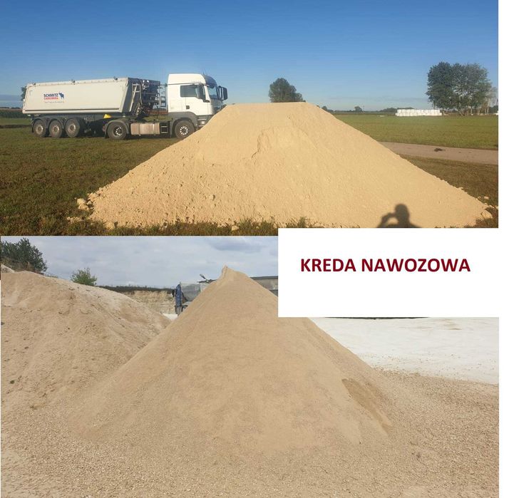 Wapno Nawozowe Węglanowe, Magnezowe, Kreda - na Obfite Plony - ATESTY!