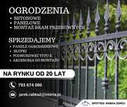 Wykonywanie bram i ogrodzeń.