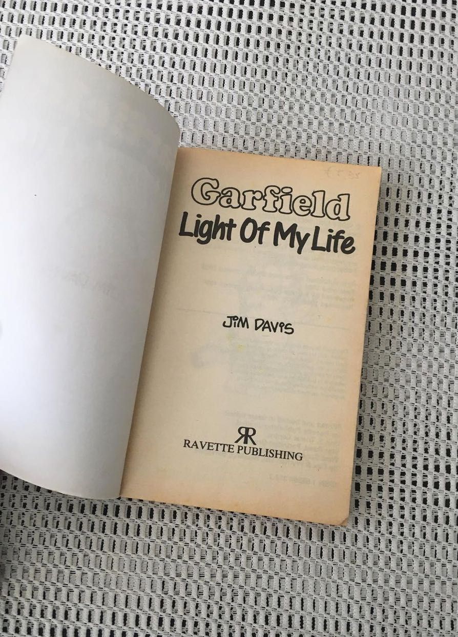 Livro Garfield - Light of my life