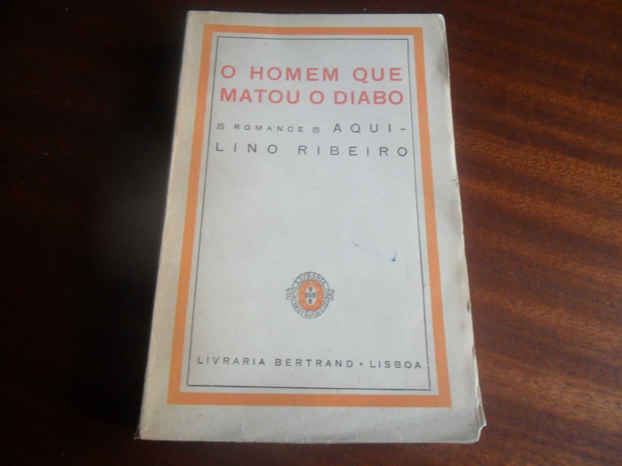 "O Homem Que Matou o Diabo" de Aquilino Ribeiro