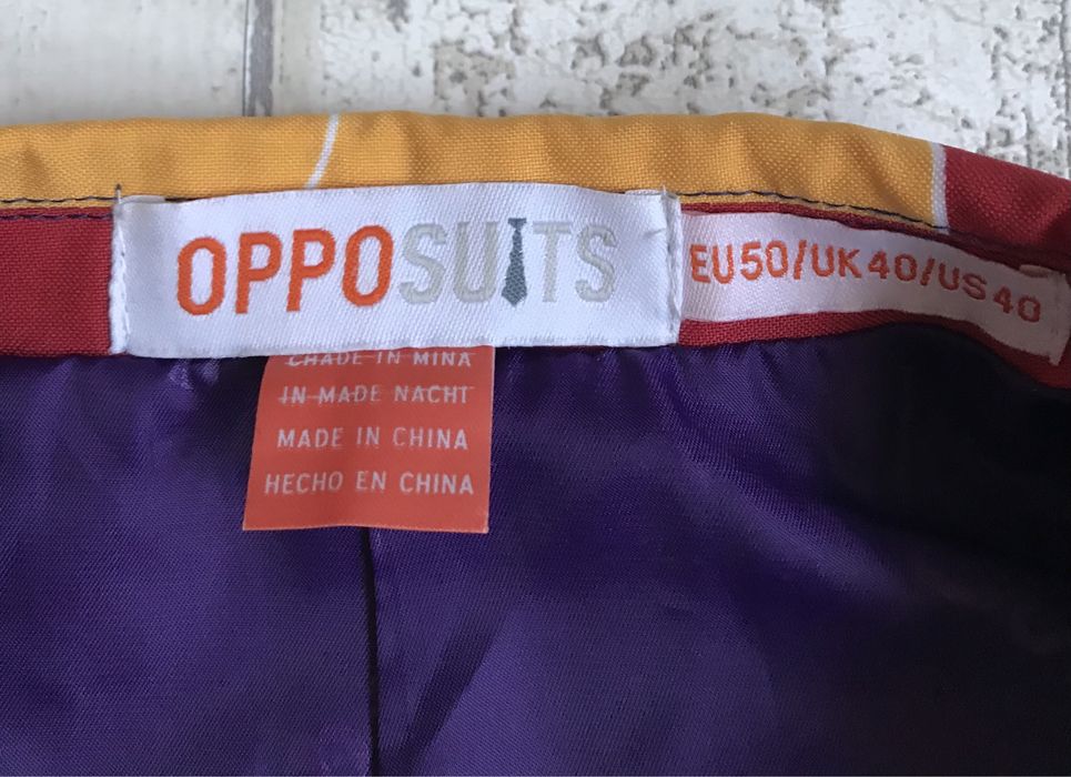 Swiąteczny Garnitur Męski OppoSuits 50 Unikat Rare Idealny !