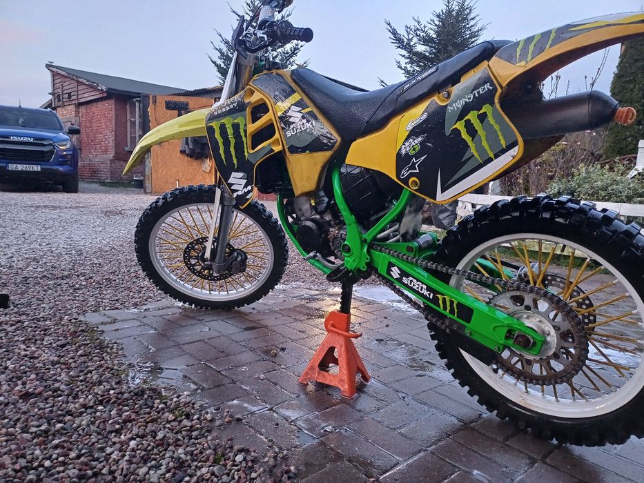 Suzuki rm125 cross motor ktm  honda zamiana