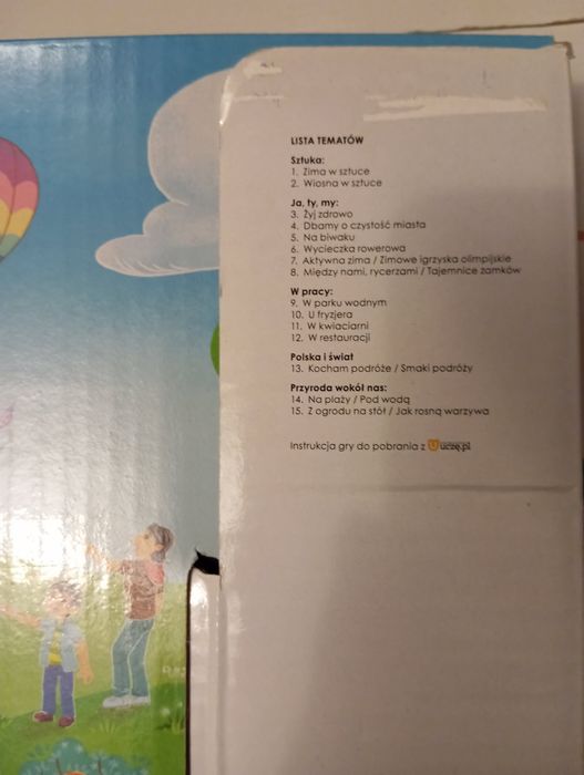 Plansze demonstracyjne "Kocham przedszkole" pomoce dydaktyczne