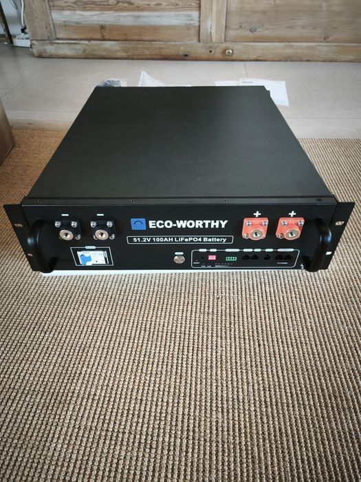 Eco-worthy 51.2V 100AH liFePO4 Battery