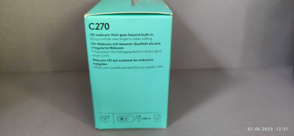 Веб-камера Logitech WebCam C270 (Новая)