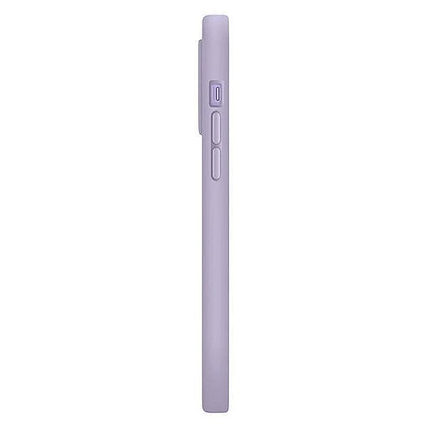 Etui Uniq Lino na iPhone 14 Plus - liliowe