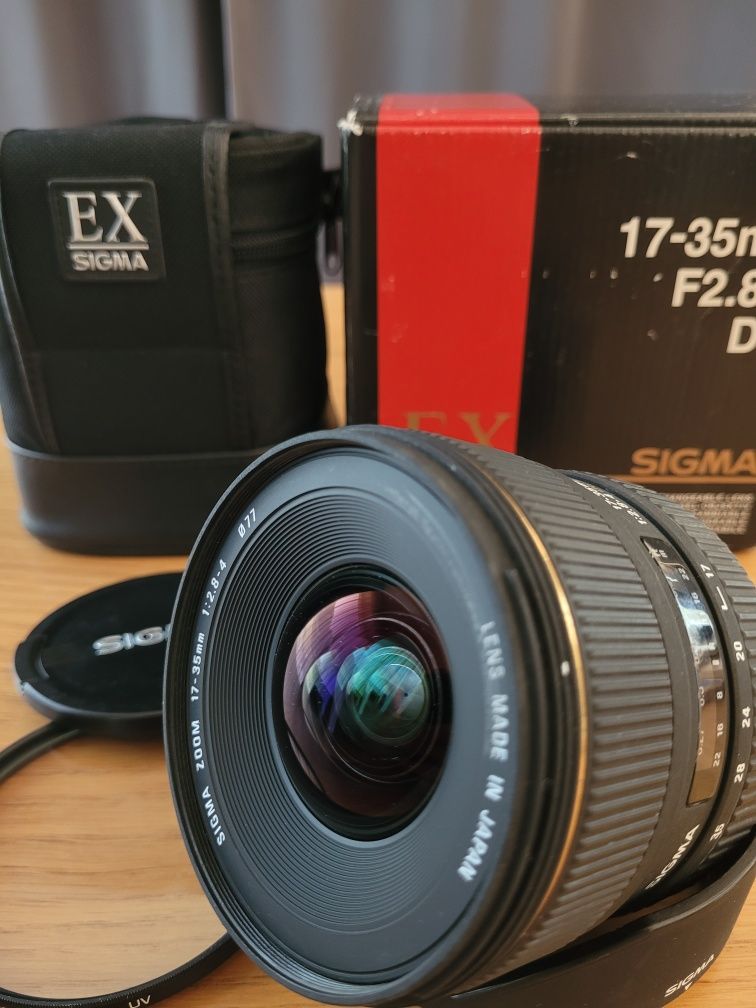 SIGMA 17-35MM F2,8-4 DG EX do nikon (pełna klatka]