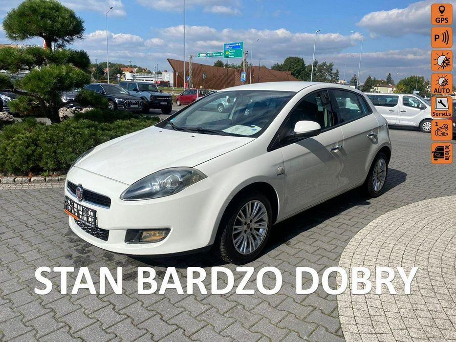 Fiat Bravo T-Jet, multifunkcja, nawigacja, benzynka, klimatyzacja, PDC, manual