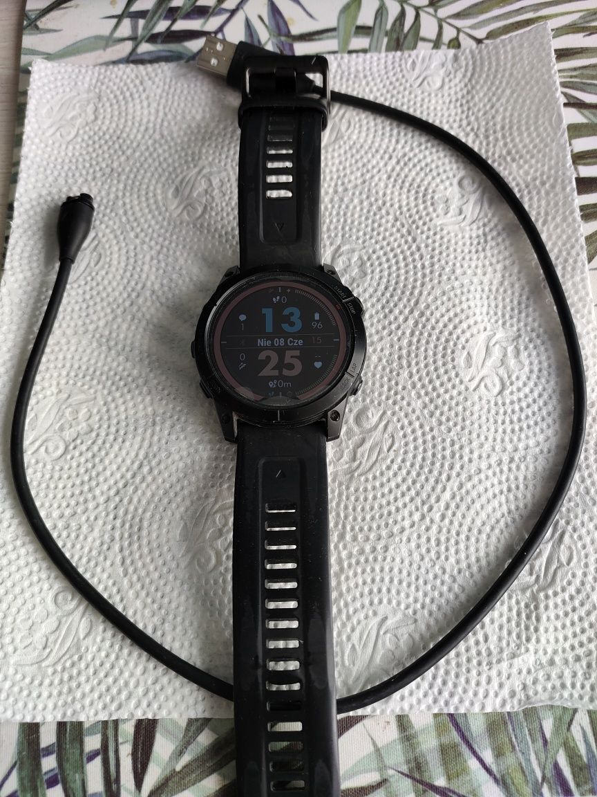 Garmin Fenix 7X Saphire Solar