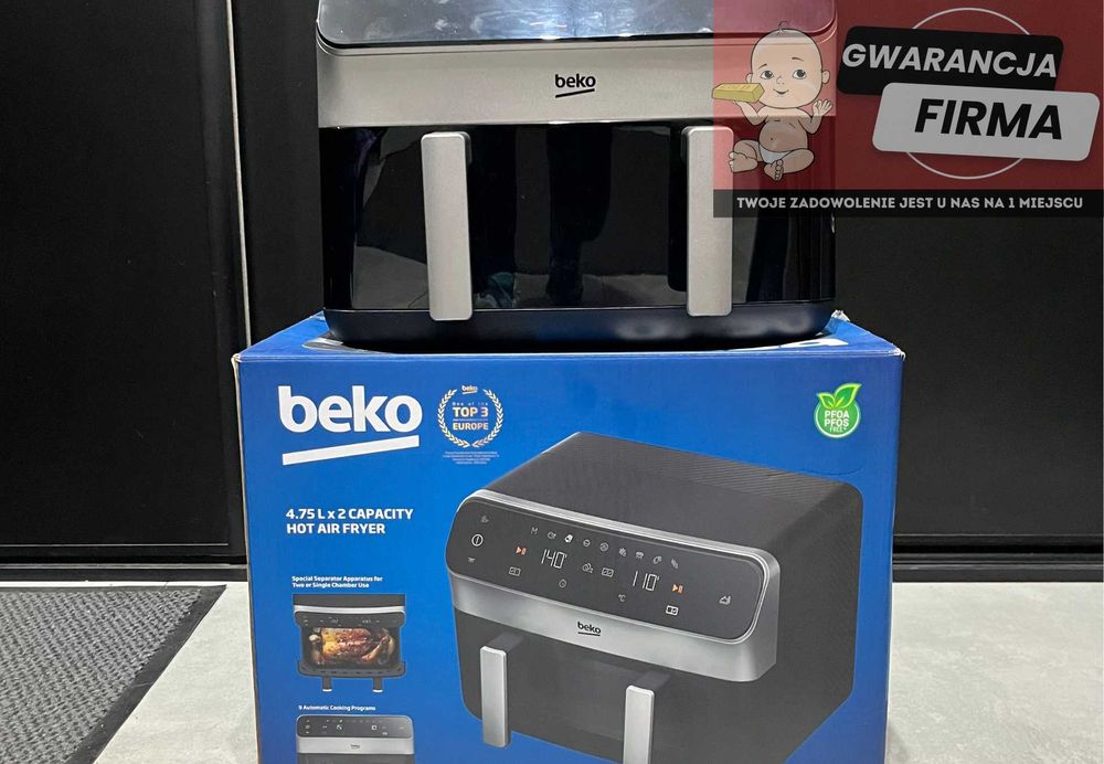 Frytkownica beztłuszczowa BEKO FRL 6488 9.5l | Gwarancja 2027 |