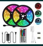 Taśma LED RGB 5050 kolorowa + pilot Bluetooth 10m