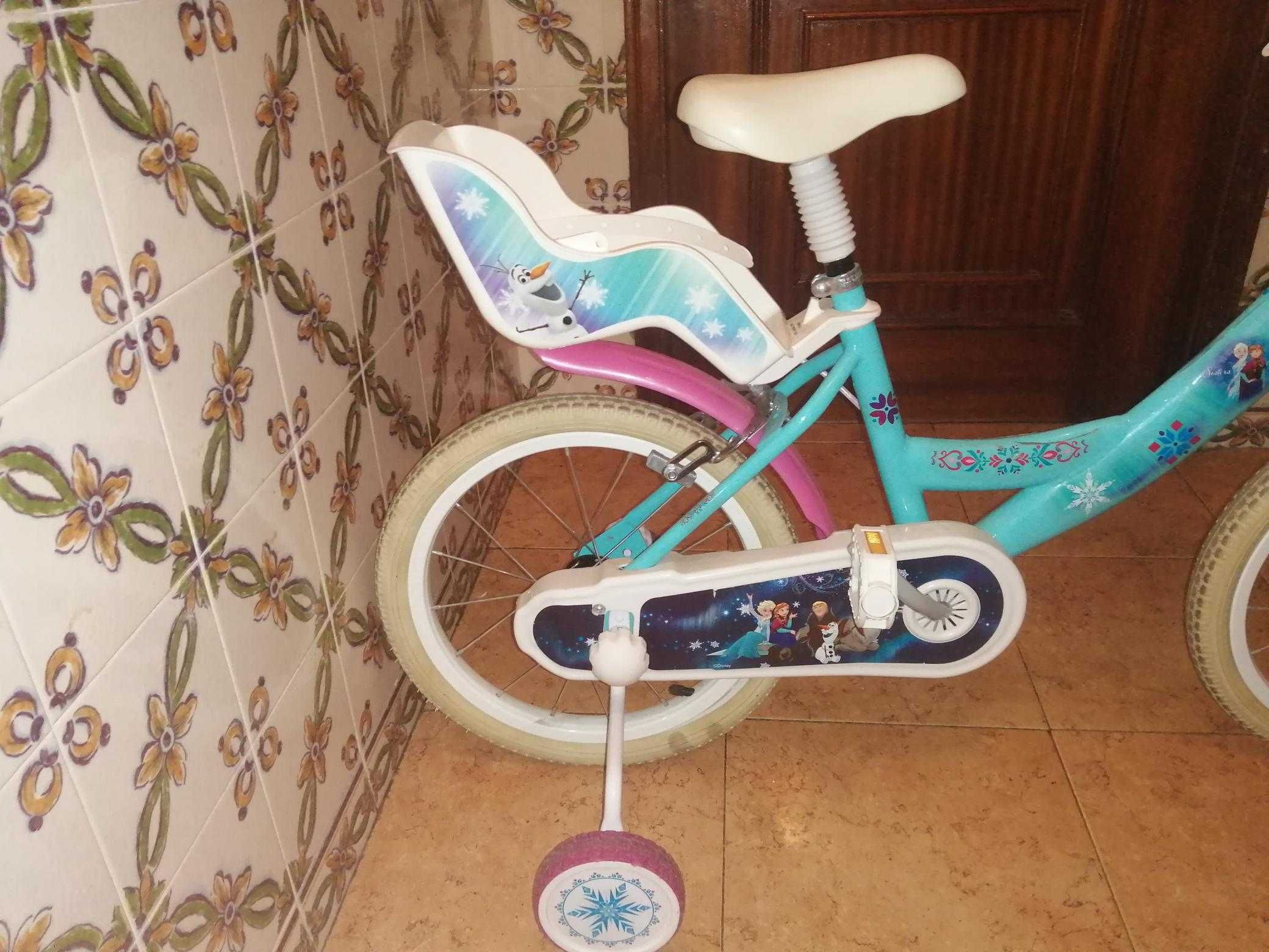 bicicleta disney frozen