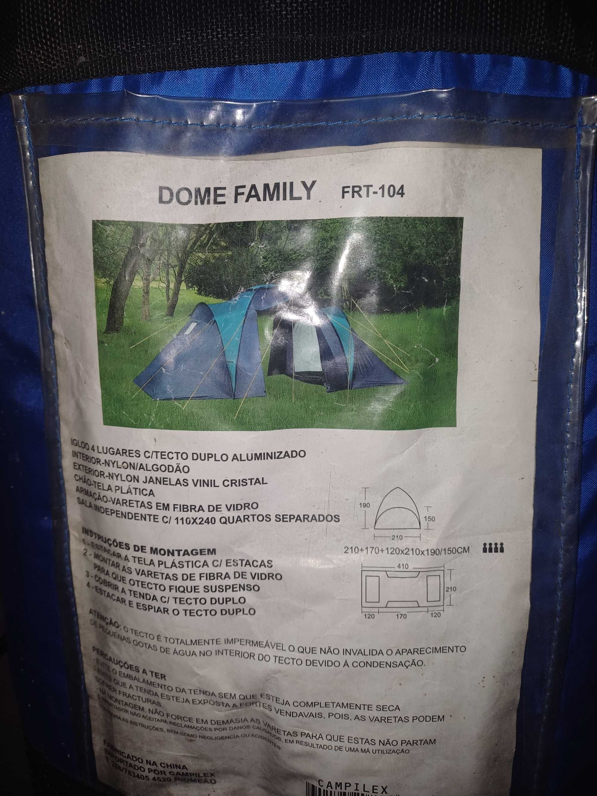 Tenda de campismo