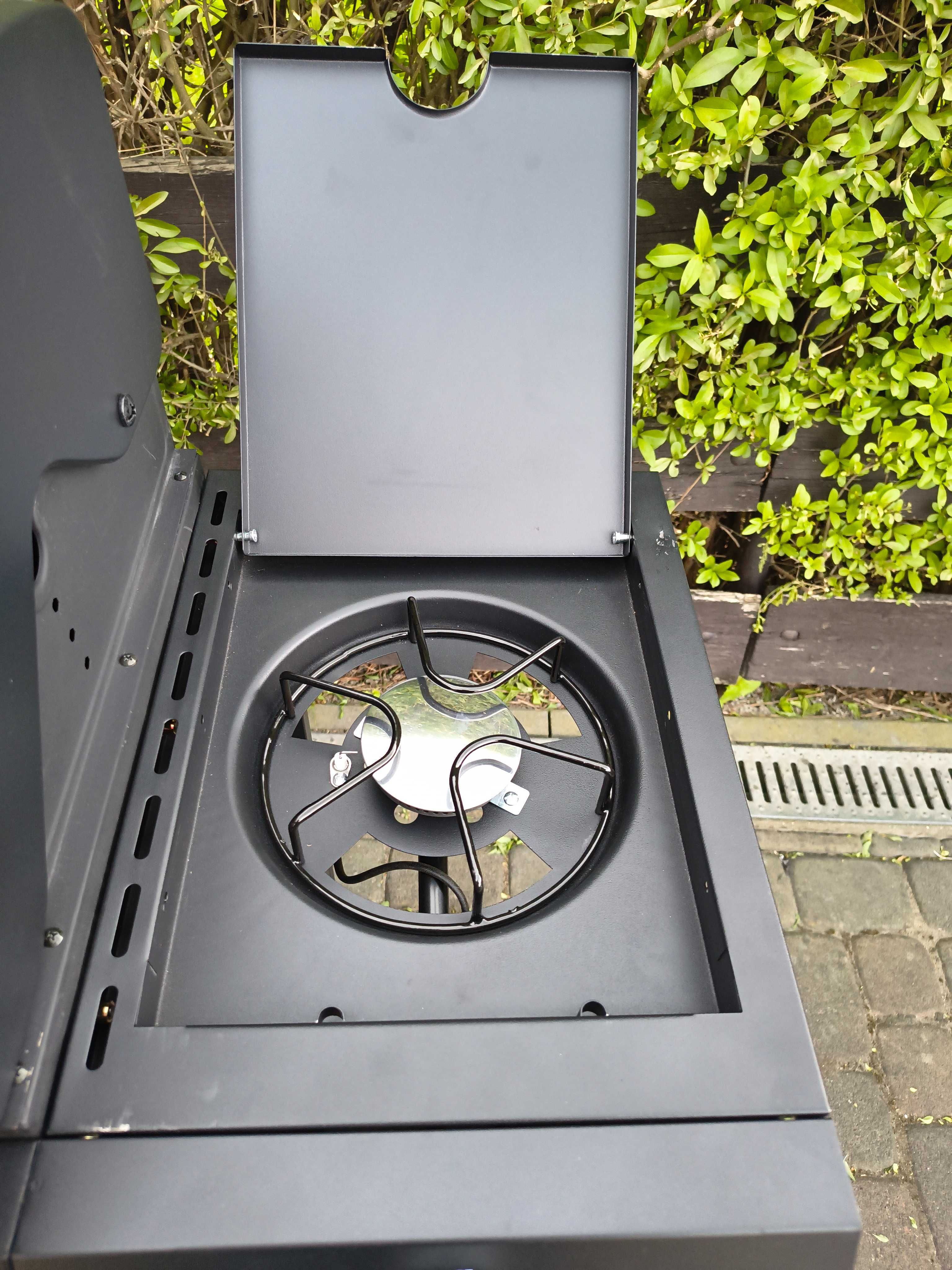 NOWY GRILL Gazowy EL FUEGO San Angelo 4+1 13.7kW żeliwny ruszt Wysyłka