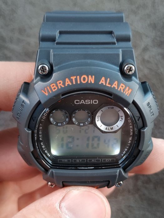 Годинник  Casio W-735H Оригінал Гарантія Вібросигнал Касио