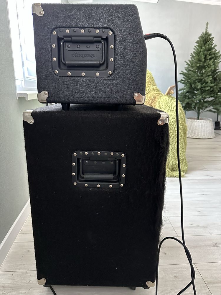 Басовий підсилювач Ampeg SVT-350 Bass та басовий кабінет Ampeg 410 HLF