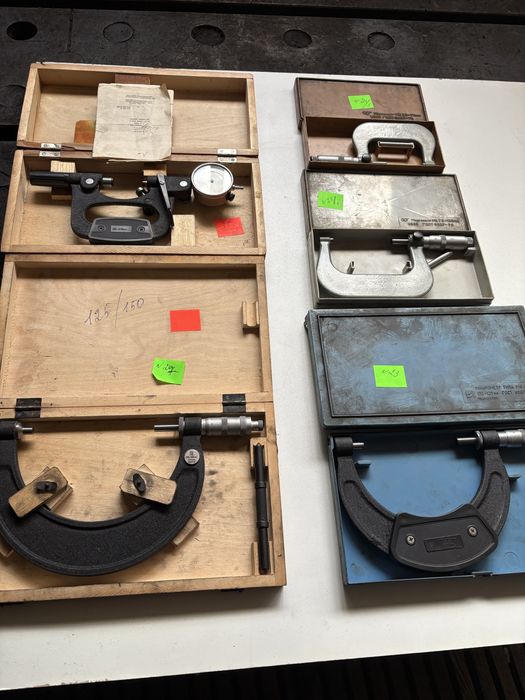 Микрометры, нутромеры, штангенрейсмас