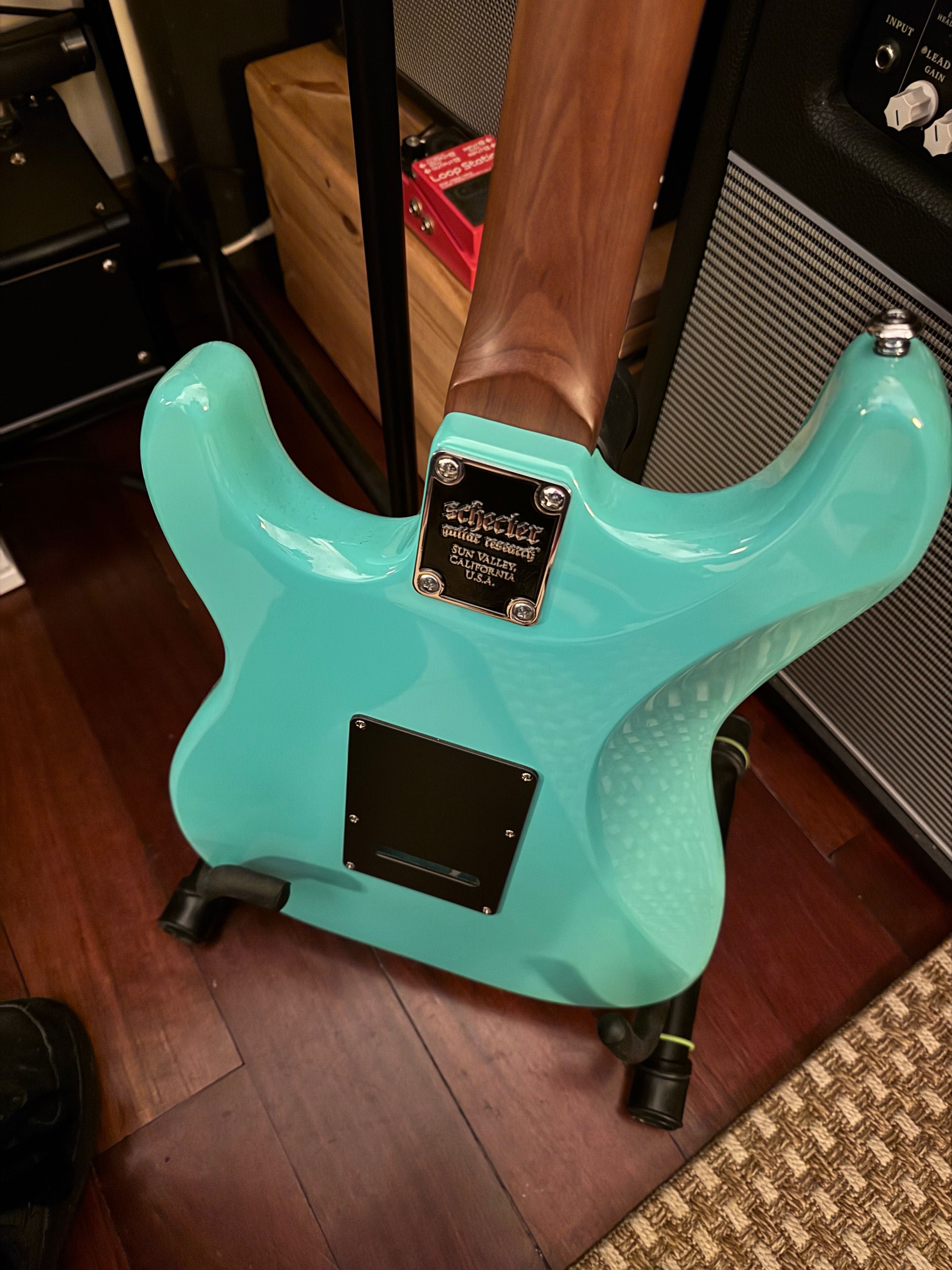 Schecter Nick Johnston Traditional, Atomic Green