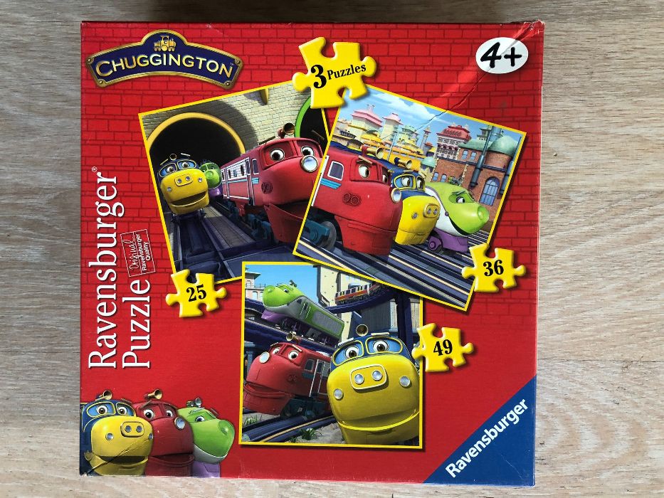 Puzzle 3w1 Chuggington RAVENSBURGER Stacyjkowo