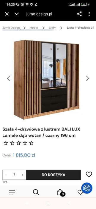 Szafa ubraniowa Jumbo Design