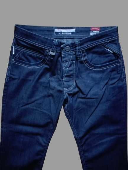 Spodnie męskie jeansowe klasyczne