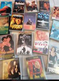 Filmes VHS, como novos. Drama, comédia, acção.
