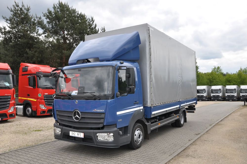 Mercedes-Benz Atego  Atego 816 plandeka 6,10m po kontrakcie serwisowym