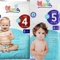 Дитячі підгузки памперси Mamia premium р4 та р5
