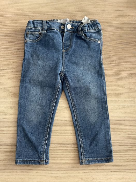 ZARA jeansy dla dziewczynki roz 12-18m, roz 86cm