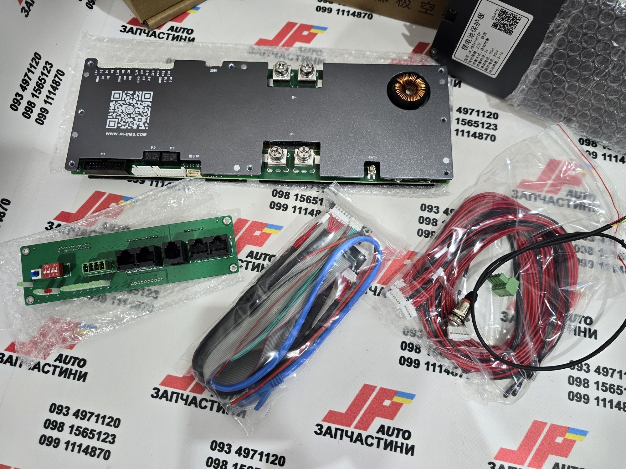 JK BMS Inverter плата 150A 8S-16S Lifepo4 с балансиром 2A PB2A16S15P