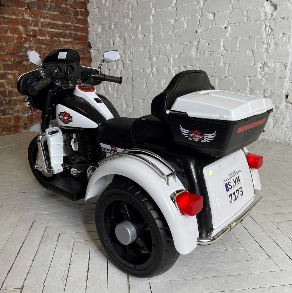 Motocykl HARLEY DAVIDSON CVO Elektryczny Trajka Auto Akumulator DZIECI
