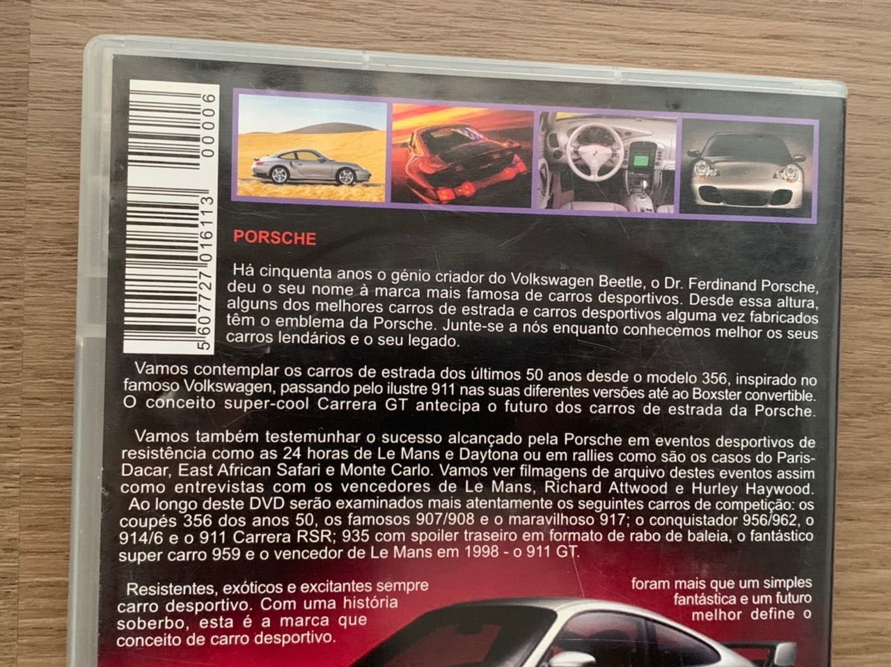 3 DVD grandes marcas mundo automóvel - jaguar, Mercedes benz e Porsche