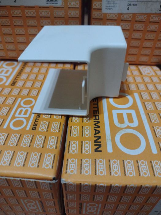 Naroża kanału WDK 40x40 biale  OBO BETTERMANN