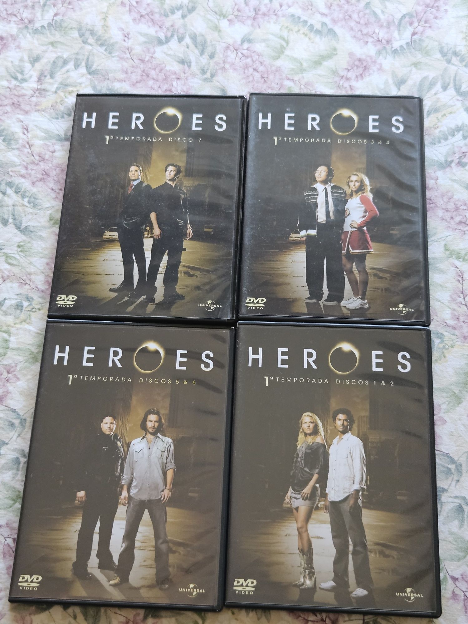 DVD  da série Heroes