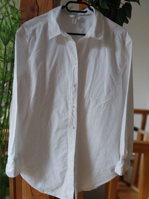 Koszula oversize bawełna H&M