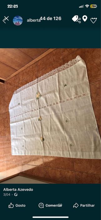 Cortinas de cozinha de 1,50