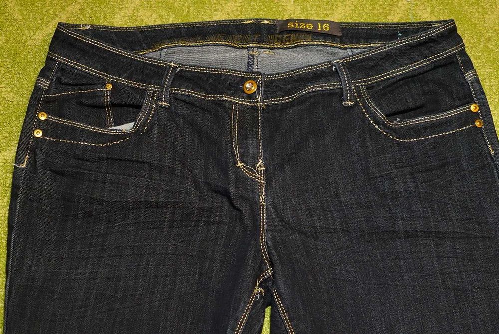 женские бриджи  темно синий размер 16