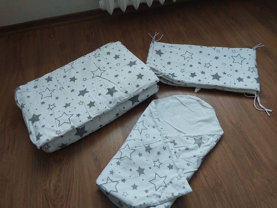 Komplet pościel ochraniacz wypełnienie 90x120