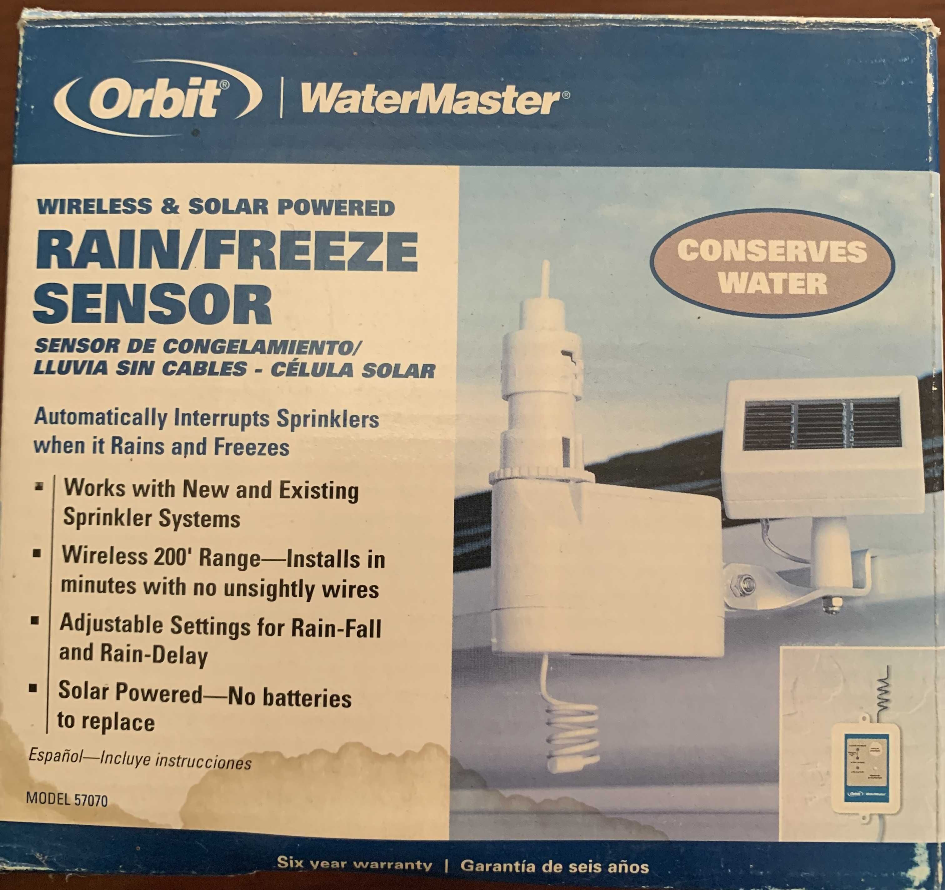 Sensor de Chuva e Gelo para controlo Sistema de Rega - Orbit
