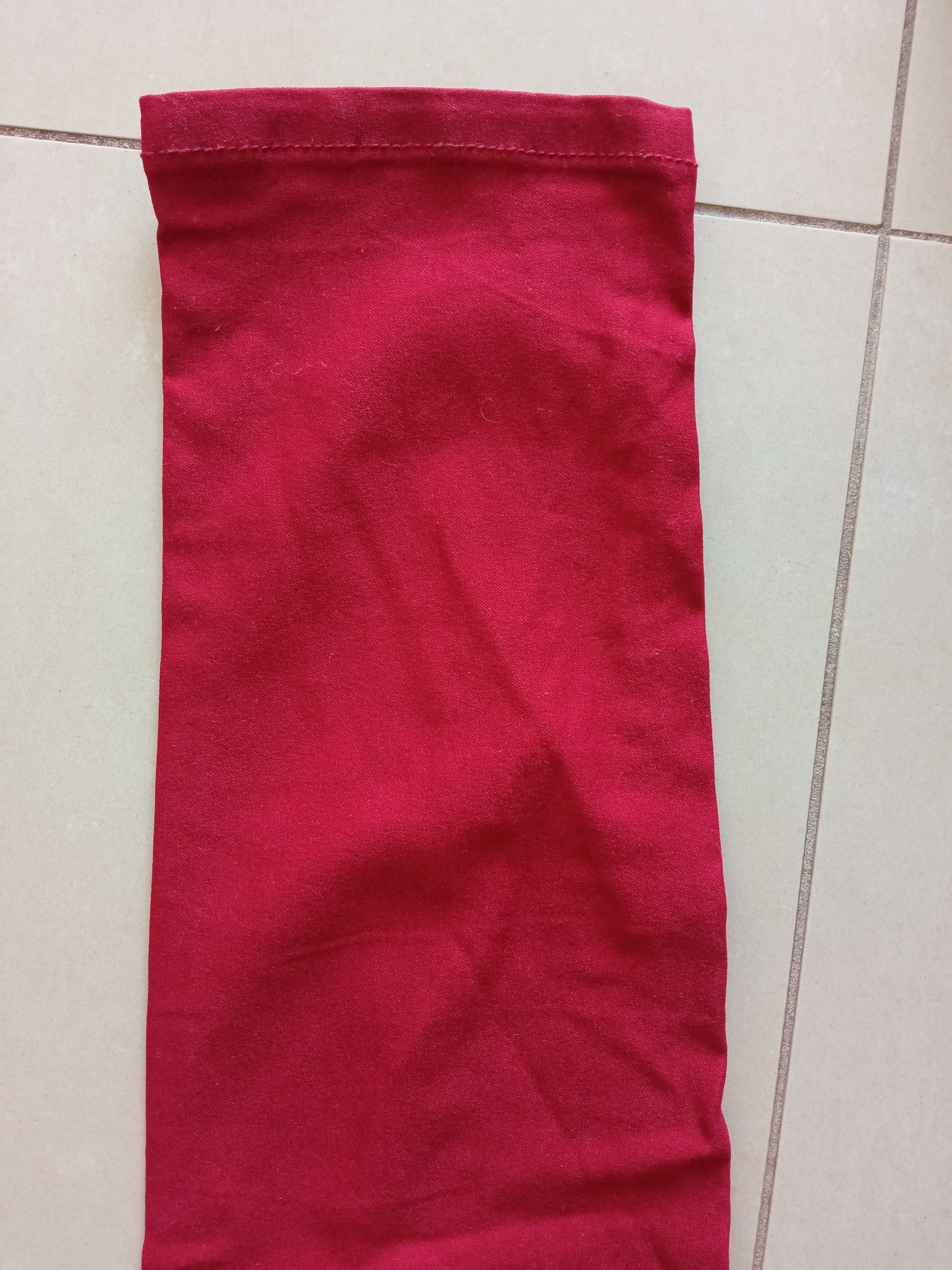 Damskie spodnie czerwone rurki I do do 36 S 34 XS elastyczne