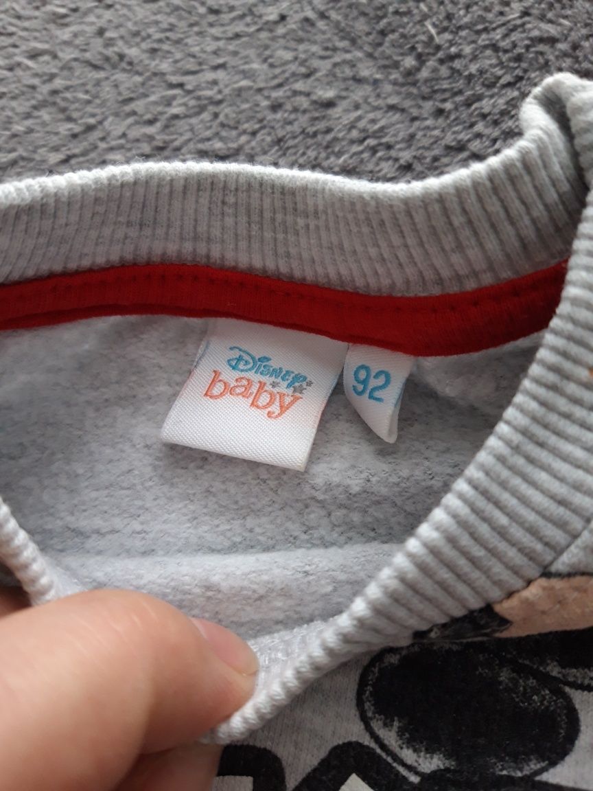 Dres komplet bluza spodnie chłopięce mickey mouse myszka miki 92