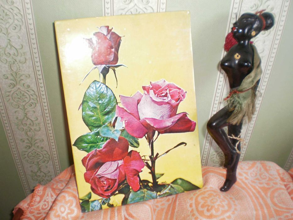набор негретянка-роза-картина