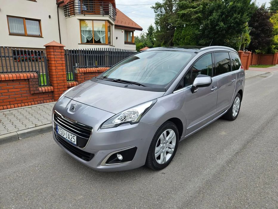 Peugeot 5008 Bez DPF i AdBlue,7 osobowy,Szklany dach,OS.PRYWATNA,2 kpl. kół