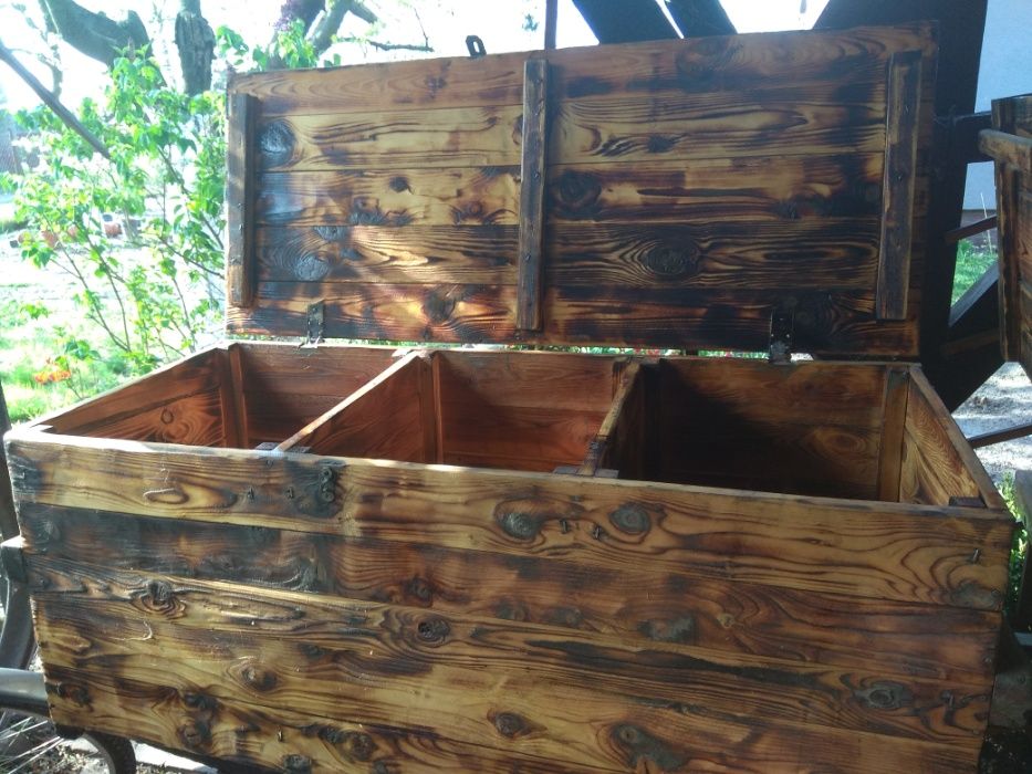 stara skrzynia posagowa