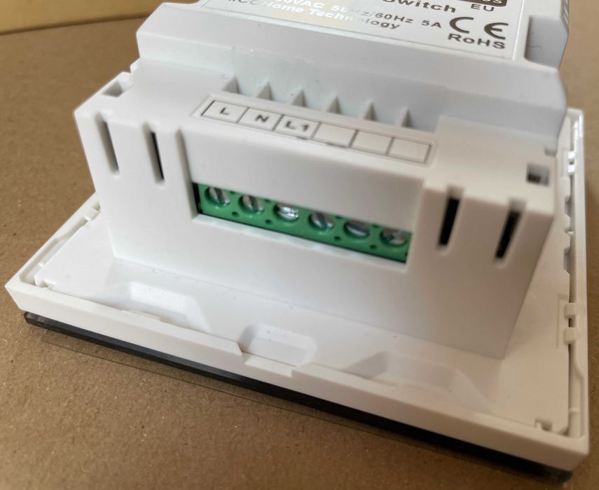 MCOHome Touch Panel Switch MH-S311, wyłącznik światła Z-wave, Czarny