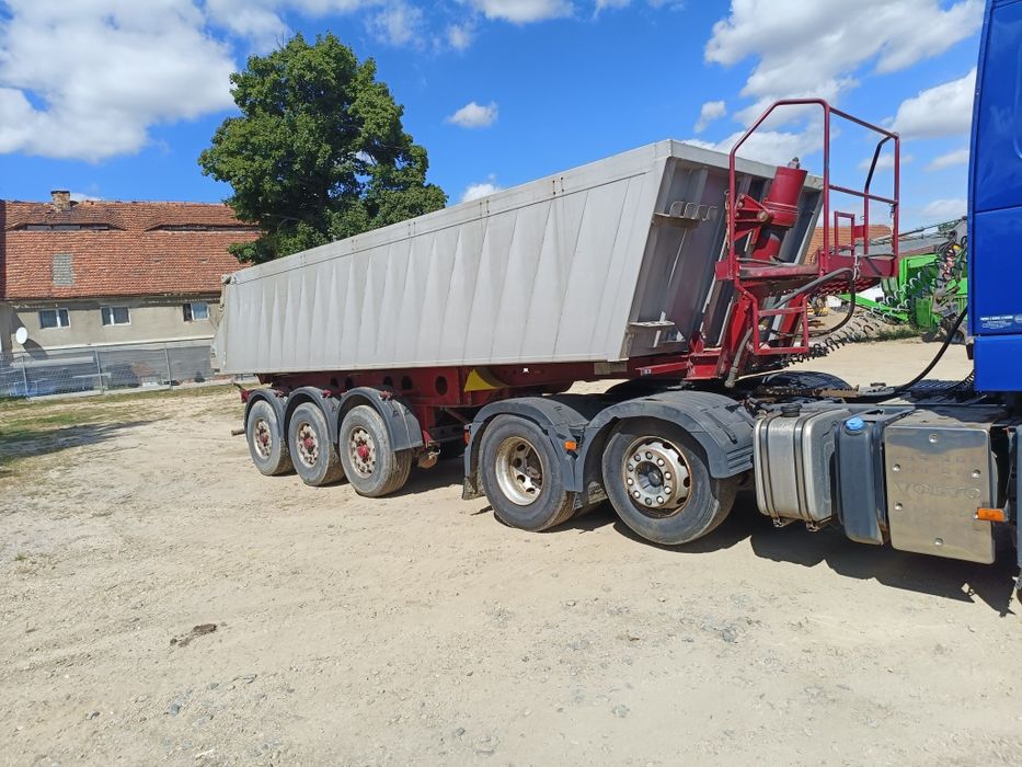 Naczepa wywrotka Kempf aluminiowa waga 5140kg z Niemiec