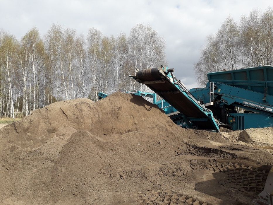 Piasek Żwir Pospółka Gruz kruszony Tłuczeń Ziemia Kruszywa Piach