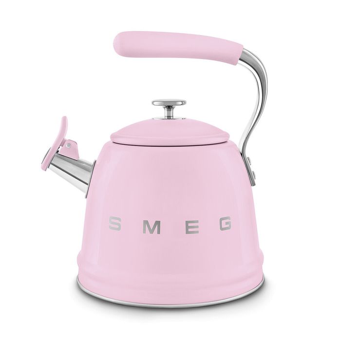 Чайник зі свистком Smeg металевий