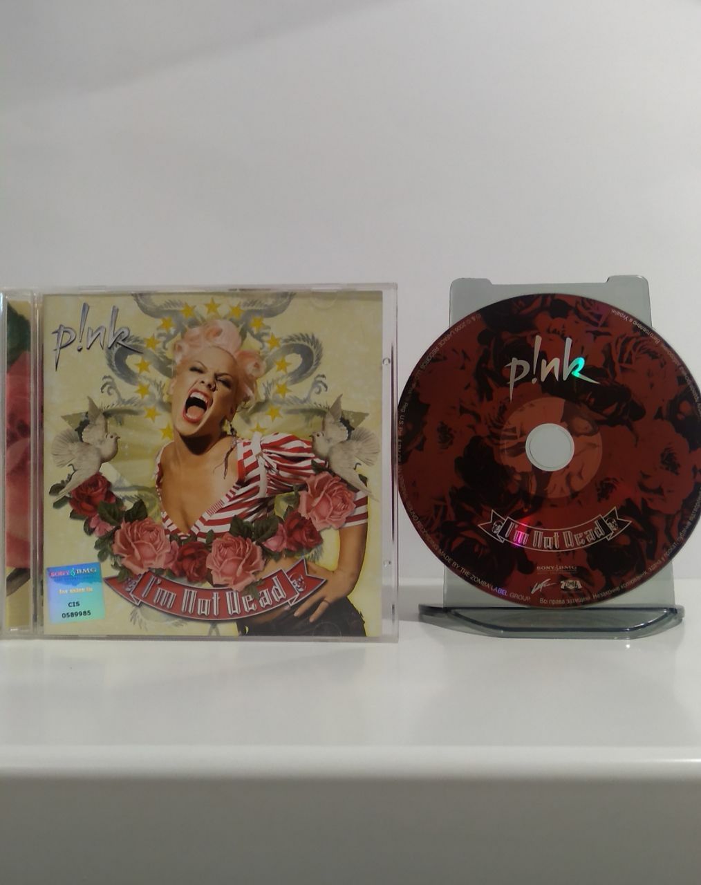 CD Pink  "I'm Not Dead" P!nk, рок США, Пинк СД музыкальные диски