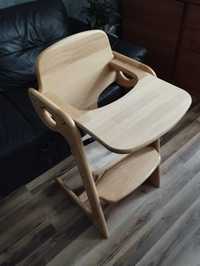 Drewniane krzesełko do karmienia